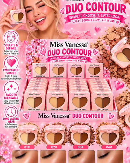 CONTOUR DUO MISS VANESSA 24 PCS BOX (G37) (#G3294)