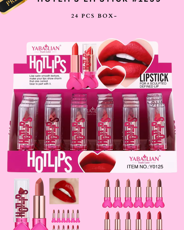 HOTLIPS LIPSTICK - 24 pcs  (PREMIUM BRAND) - #1259