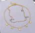 DOBLE necklace (colors) 18k Gold Filled/ doble Chain- non tarnish - stainless steel