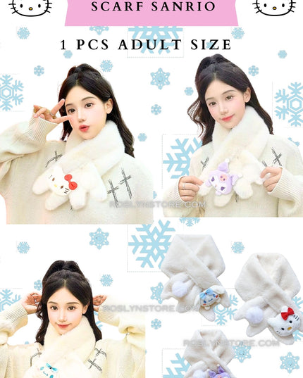 SCARF - SANRIO - Adult Size - buy 6 the price is $5