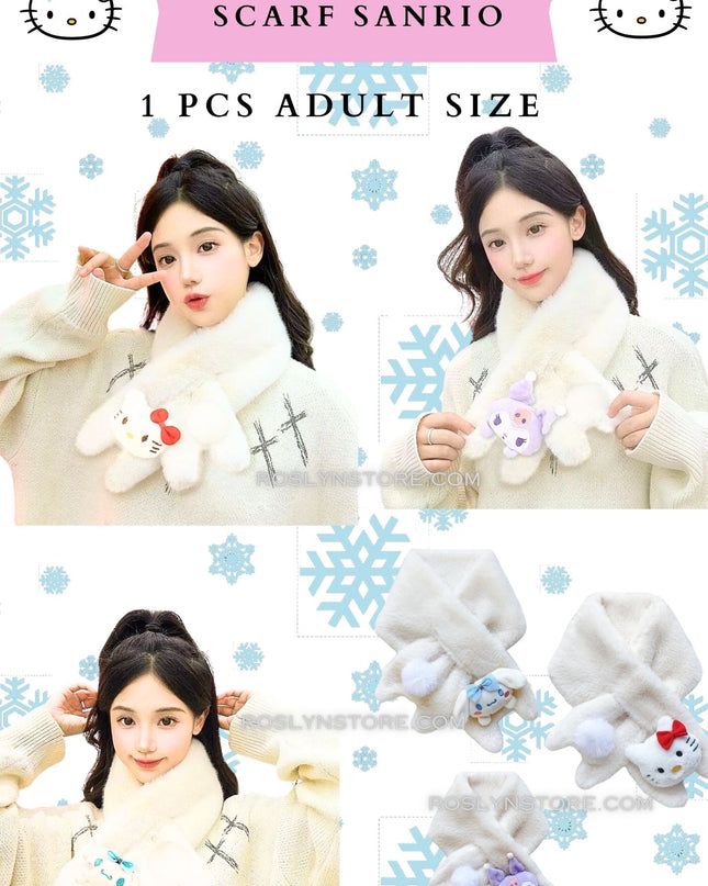 SCARF - SANRIO - Adult Size - buy 6 the price is $5