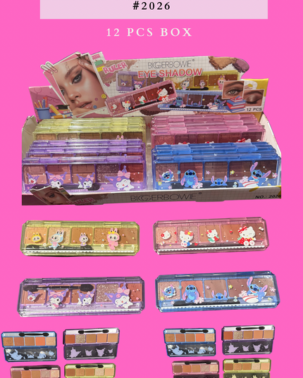 EYESHADOW RULER FRIENDS # 2026 - (12 PCS BOX)