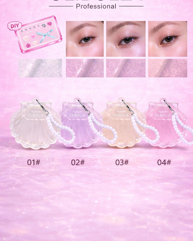 Olibolla DIY HIGLIGHTER- create your our style - 24 pcs box (#LA-H322)