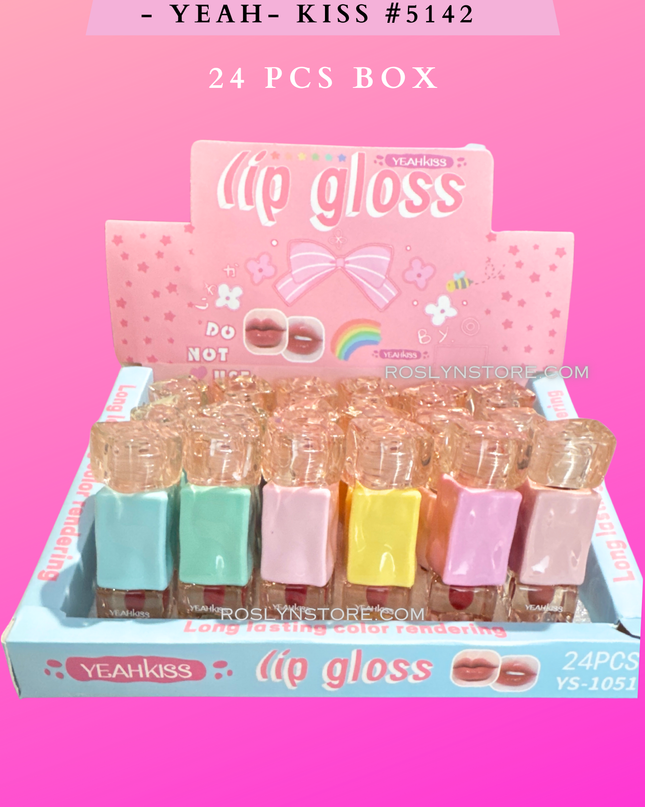 LIPGLOSS MATTE YEAH - KISS # YS1051 24 PCS BOX