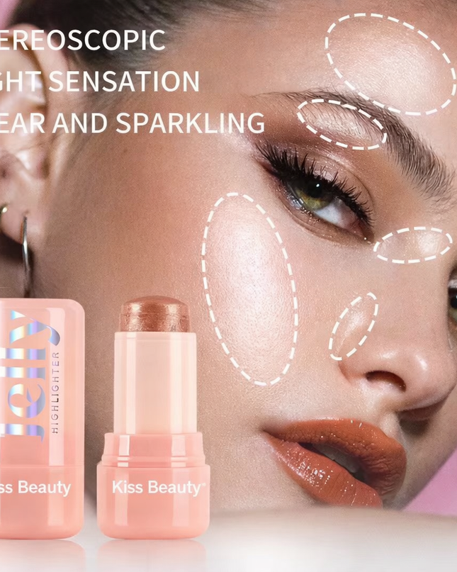 JELLY HIGHLIGHTER 24 pcs box - kiss beauty (#S1176)