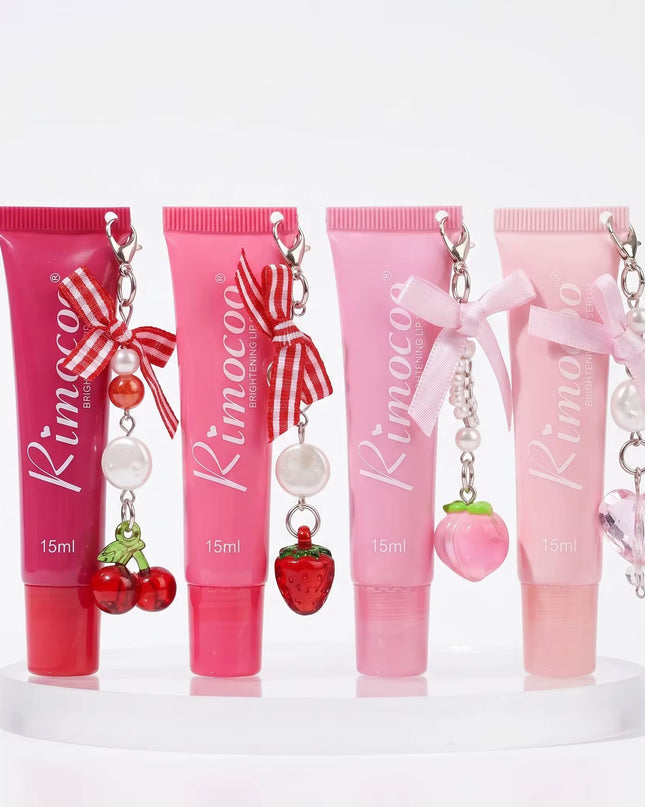 LIPGLOSS WITH KEYCHAIN12 pcs box Rimocoo - (#R9215)