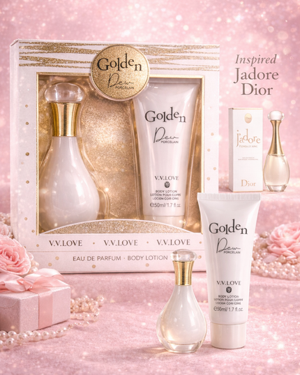 Gift SET PERFUME AND BODY LOTION (FOR WOMEN) SET #1