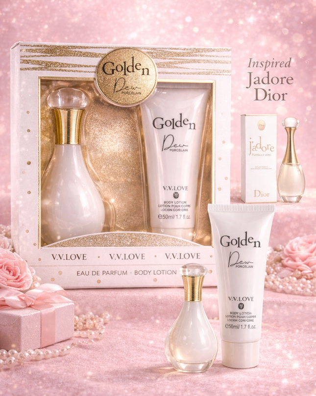 Gift SET PERFUME AND BODY LOTION (FOR WOMEN) SET #1