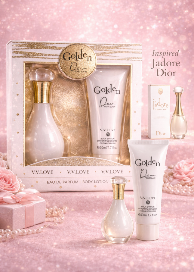 Gift SET PERFUME AND BODY LOTION (FOR WOMEN) SET #1