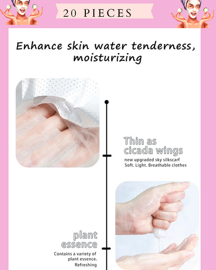 FACE MASK SET - 20 pieces set