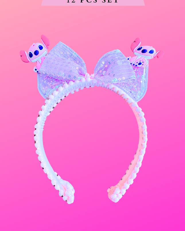 HEADBAND 12 PCS SET - Stitch