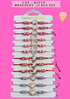 CAT bracelet (#RS57103) - 12 PCS SET