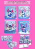 STITCH NOTEBOOKS 12 PCS SET (BLUE STYLE)