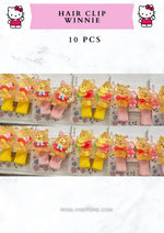 HAIR CLIP - 10 PIECES -set