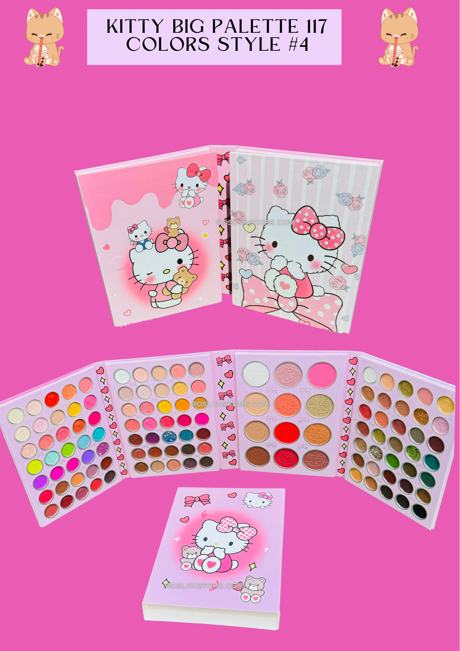 KITTY BIG PALETTE - 117 COLORS STYLE #4