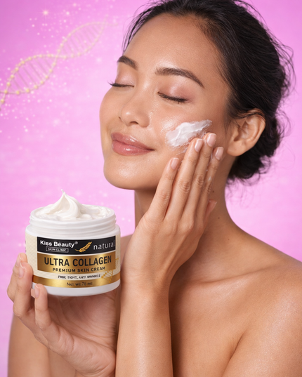 KISS BEAUTY ULTRA COLLAGEN PREMIUMSKIN CREAM 75 ML PER EACH -12 PCS BOX