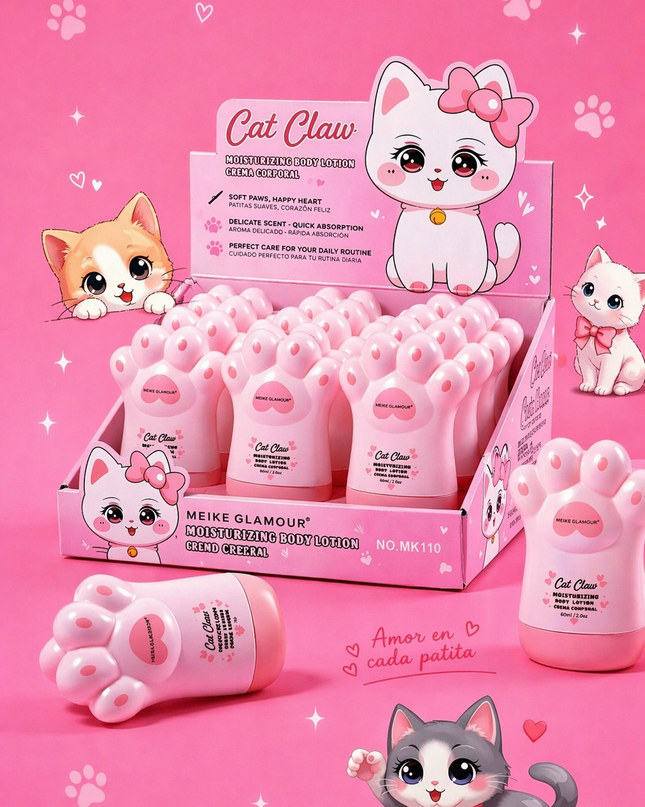 BODY & HAND CREAM LOTION  CAT PAW  #MK110- 12 pcs- big size