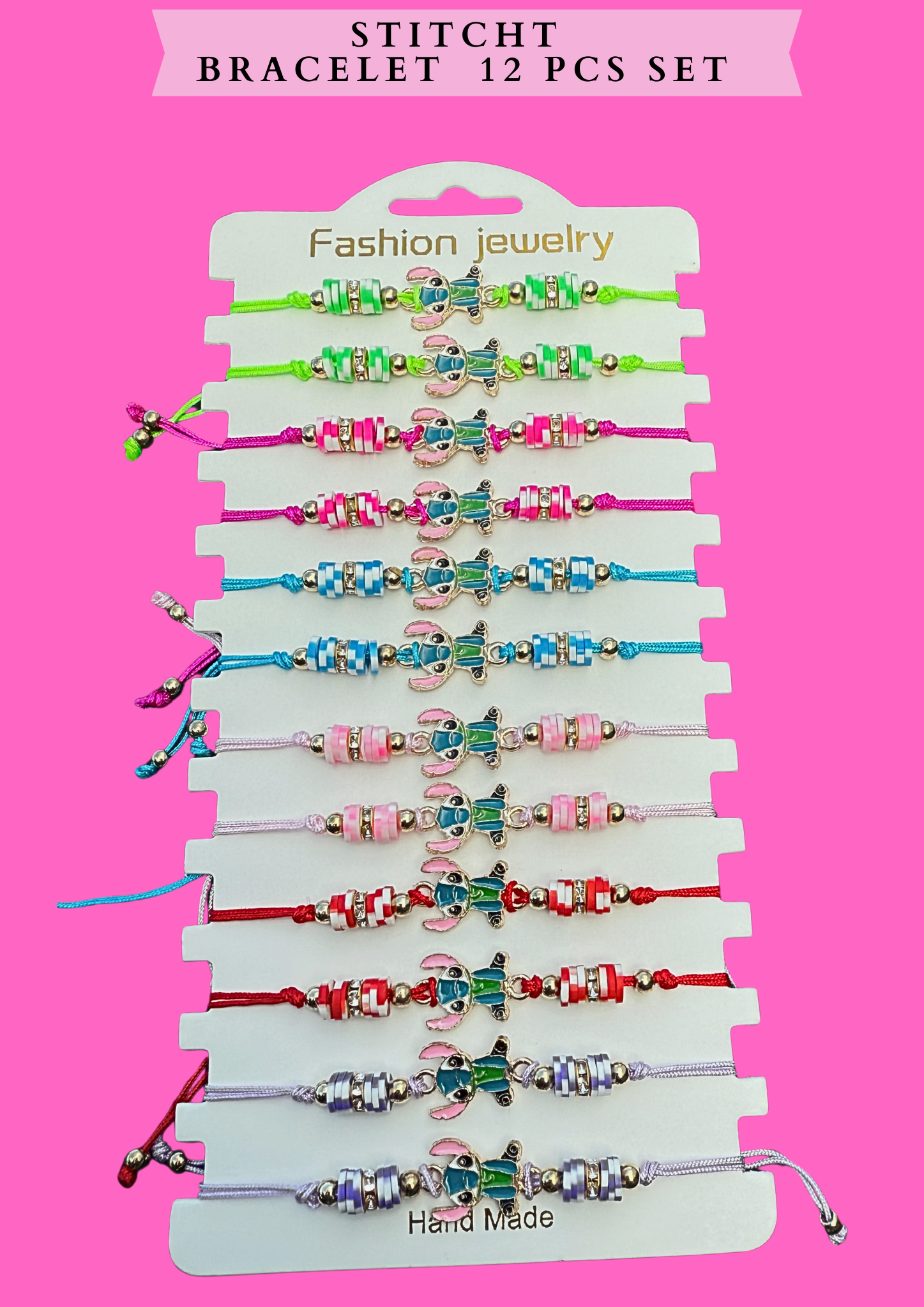 Blue bracelet (#RS57102) - 12 PCS SET