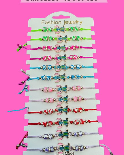 Blue bracelet (#RS57102) - 12 PCS SET