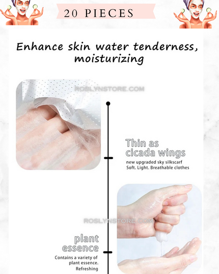 FACE MASK SET - 20 pieces