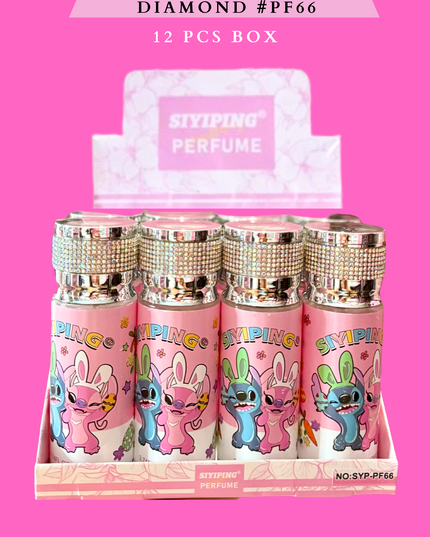 PERFUME BLUE -BIG SIZE DIAMOND #PF66 -(12 PCS BOX)