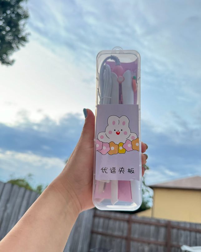 2 IN 1 CERAMIC HAIR STRAIGHTENER & CURLER.