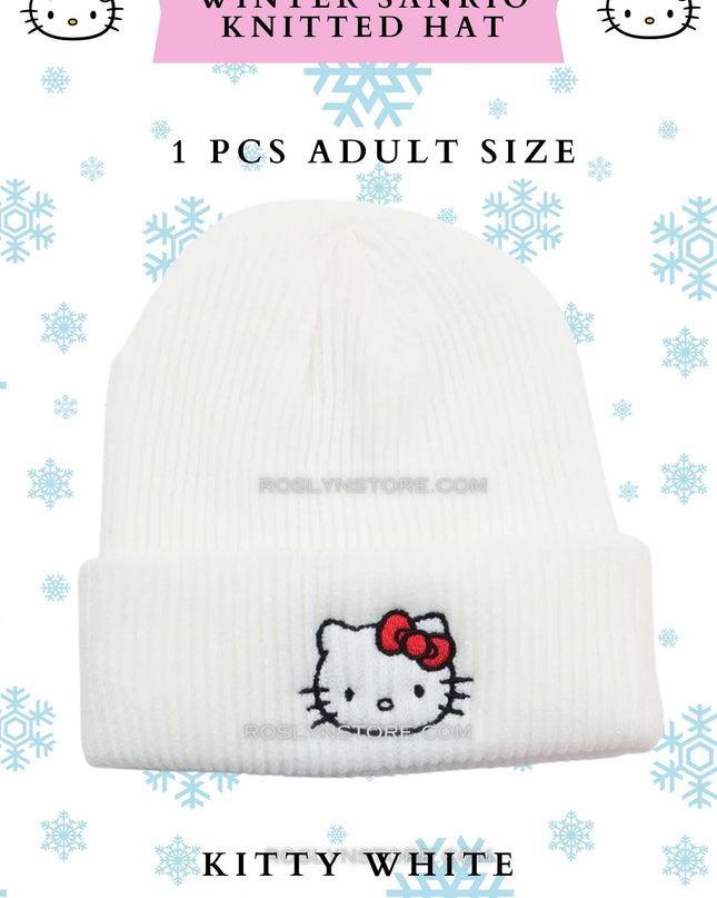 WINTER  SANRIO - KNITTED HAT - Adult Size -