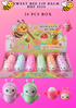 LIP BALM - SWEET BEE 24 PCS BOX (#HF8038)