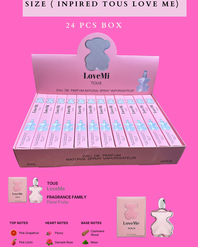 Love mi tous 35 ml travel size ( inpired tous love me