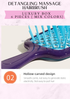 DETANGLING MASSAGE HAIRBRUSH
LUXURY BOX - 6 PIECES ( MIX COLORS)