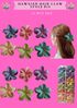 HAWAIIAN HAIR CLAW (STYLE #10)- (12 PCS SET)