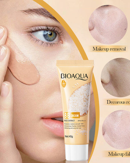 BB CREAM - RICE  -(SET 2 PCS)- SPF 45+