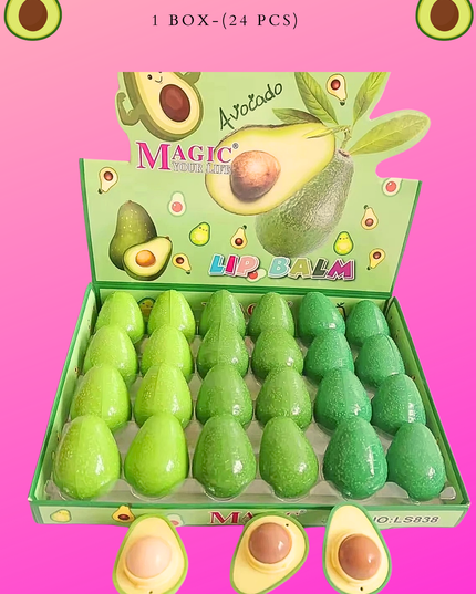 Avocado - LIP BALM - 24 pcs box