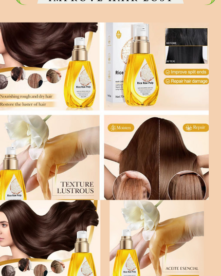 RICE HAIR CARE - IMPROVE HAIR LOST ( BIOAQUA )