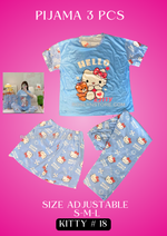 PIJAMAS KAWAII- Pajamas kawaii- (3 pcs Pijama ) (S-M-L) adjustable size1 Pijama $10 / buy 3 price is $8 per each Pijama - Adjustable size ( S- M-L)