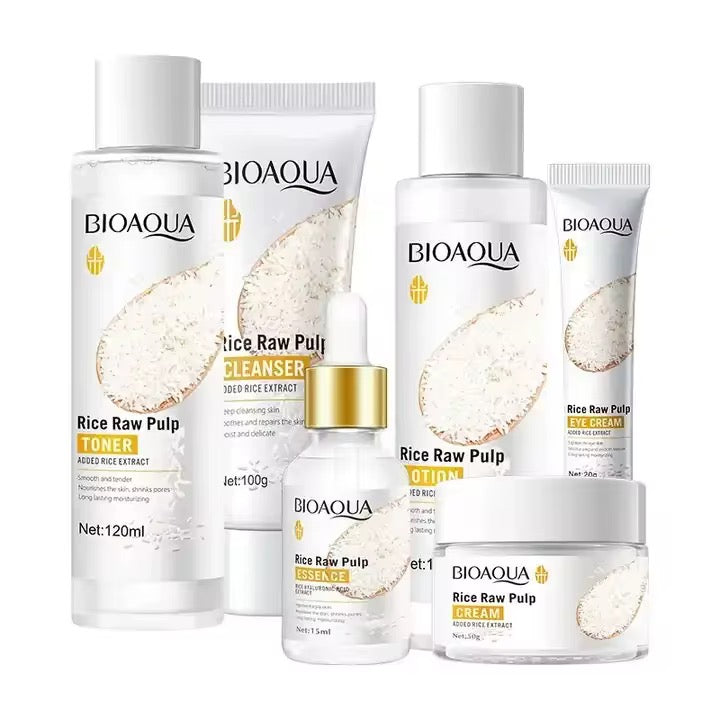 Rice set skin care - 6 pcs set