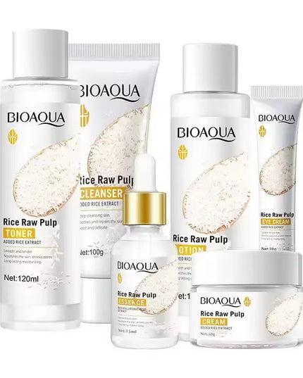 Rice set skin care - 6 pcs set