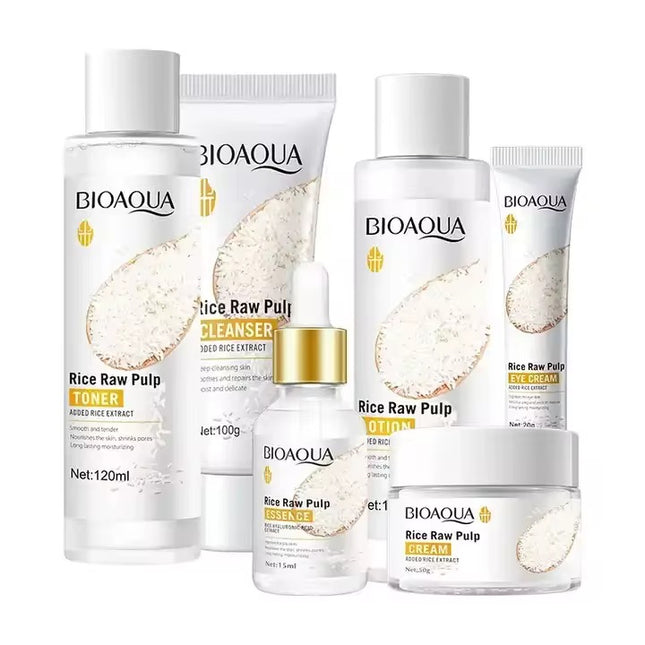 Rice set skin care - 6 pcs set