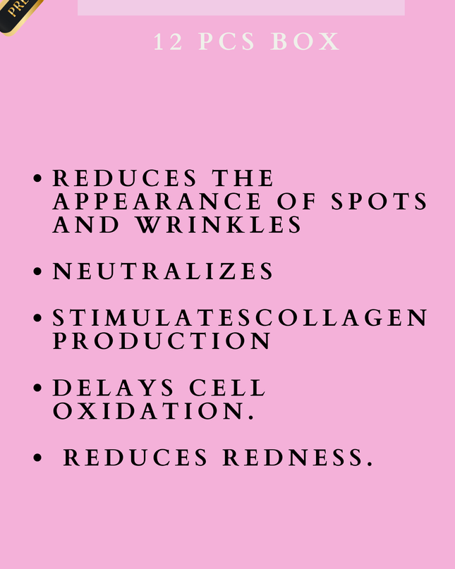 VITAMIN C SERUM MEIKE GLAMOUR -12 PCS BOX