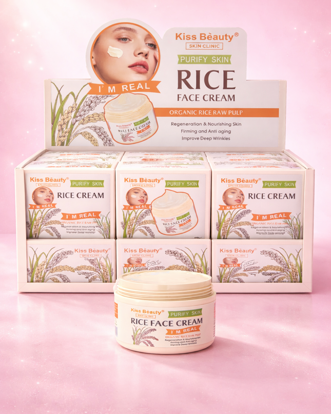 KISS BEAUTY RICE CREAM - 12 pcs set