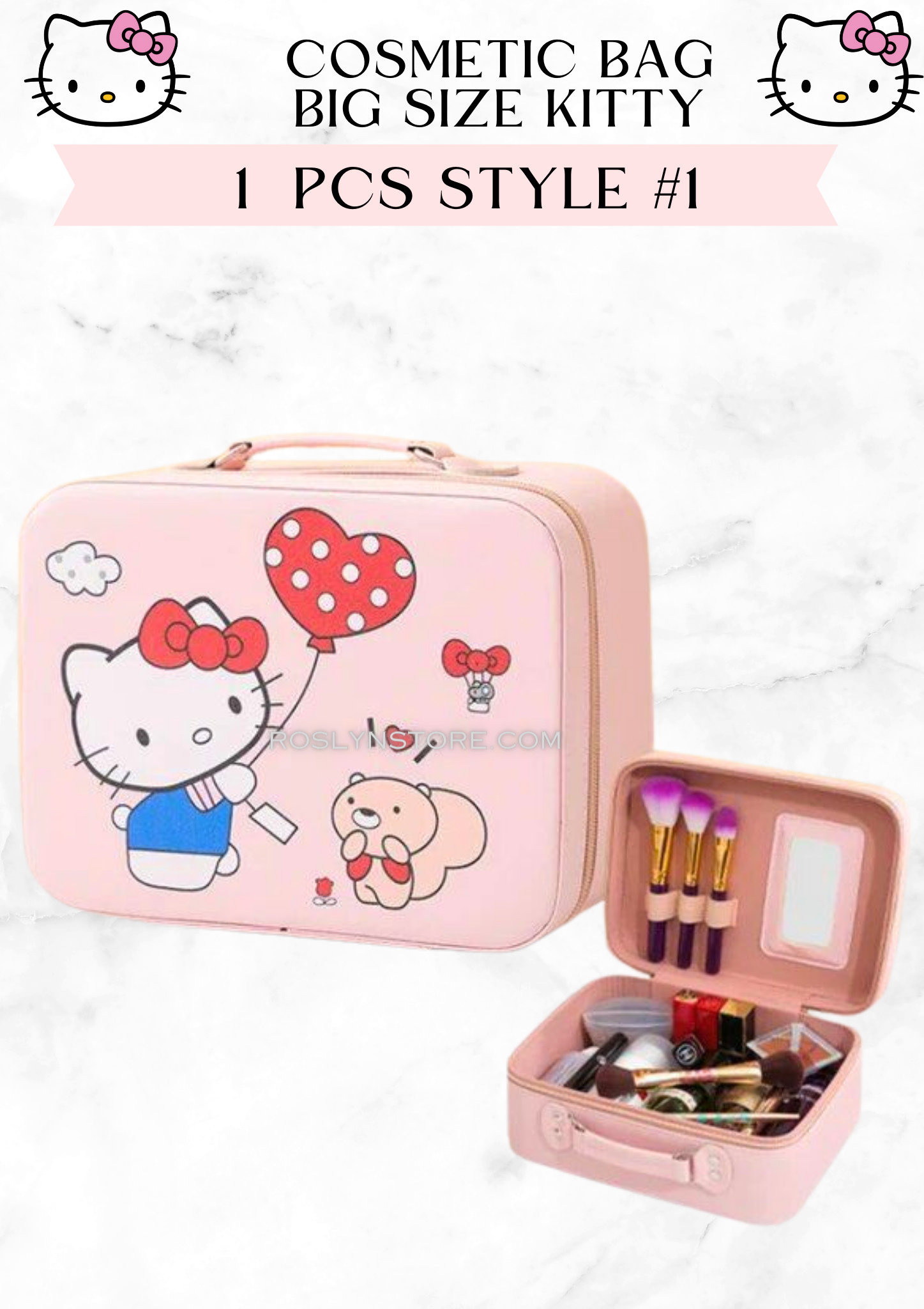 Cosmetic Bag - hello kitty - 1pcs