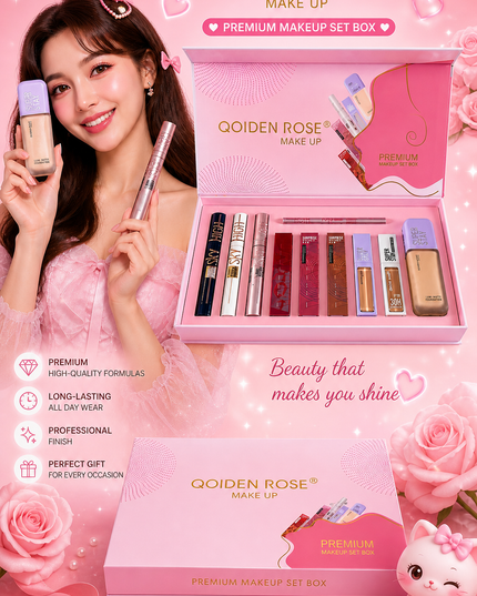 INSPIRED SET WITH GIFT BOX -(# 5984 )-( 1 set) QOIDEN ROSE®