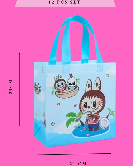 MULTIUSE TOTE BAGS - LABU 12 PCS SET