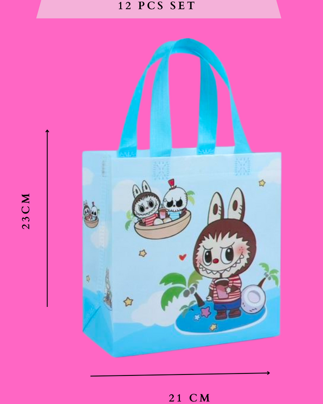 MULTIUSE TOTE BAGS - LABU 12 PCS SET
