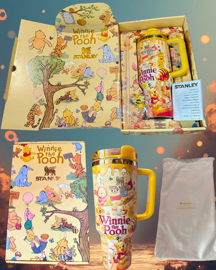 CUP 40 onz Winnie with gift box and Accesories
