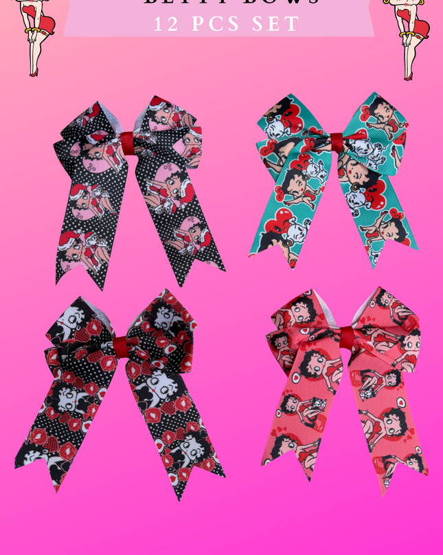 BOWS - 12 PIECES -Betty