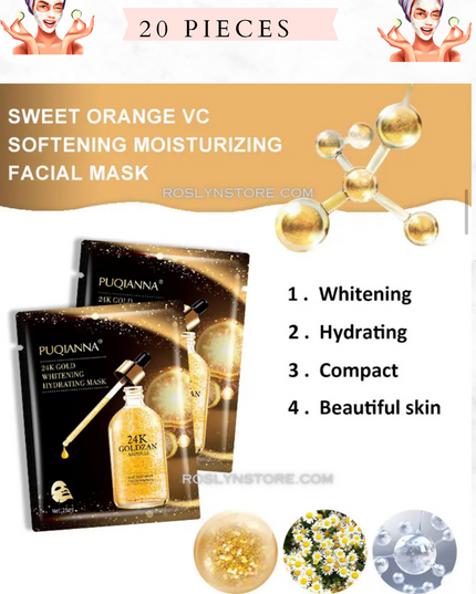 FACE MASK SET - 20 pieces