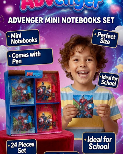 Advenger   mini notebook with pen 24 pcs box