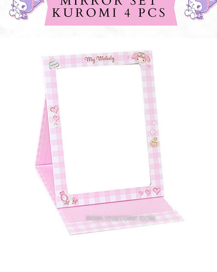 KUROMI MIRROR SET- Style 2 ( 4 pcs)