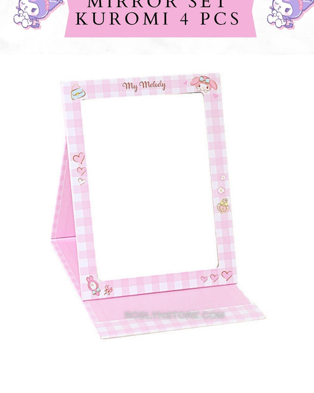 KUROMI MIRROR SET- Style 2 ( 4 pcs)